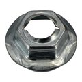 Midwest Fastener 8mm-1.25 x 20mm Zinc Plated Steel Coarse Thread Hex Head Thread Cutting Nuts 1 12PK 39553